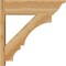 Ekena Millwork Balboa Rough Sawn Traditional Outlooker, Western Red Cedar, 8"W x 28"D x 28"H OUT08X28X28BOA01RWR - alternate 4
